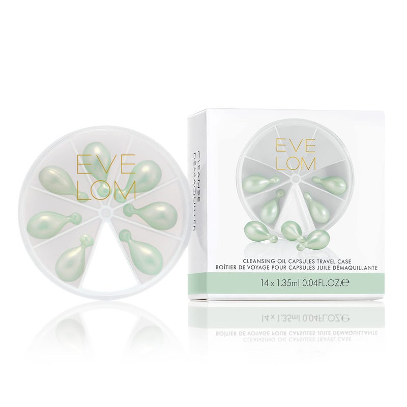 EVE LOM Cleansing Oil Capsules for Face - Omega-Rich Botanical Blend Dissolves Makeup & Impurities - Long-Lasting Hydration for Soft Skin Travel Size (14 Count) - Image 2
